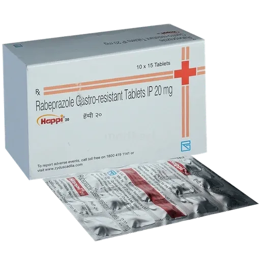 happi 20mg tablet 15's